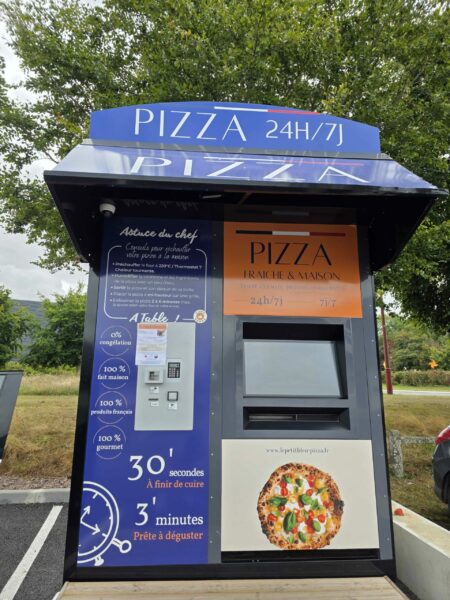 Distributeur pizza Le Petit Bleur Villers Bocage